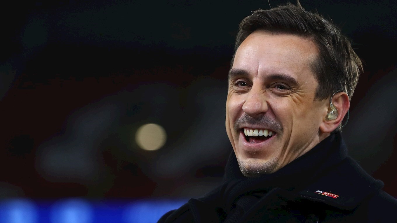 Gary Neville says Liverpool have a better chance of winning the Premier League than Tottenham.