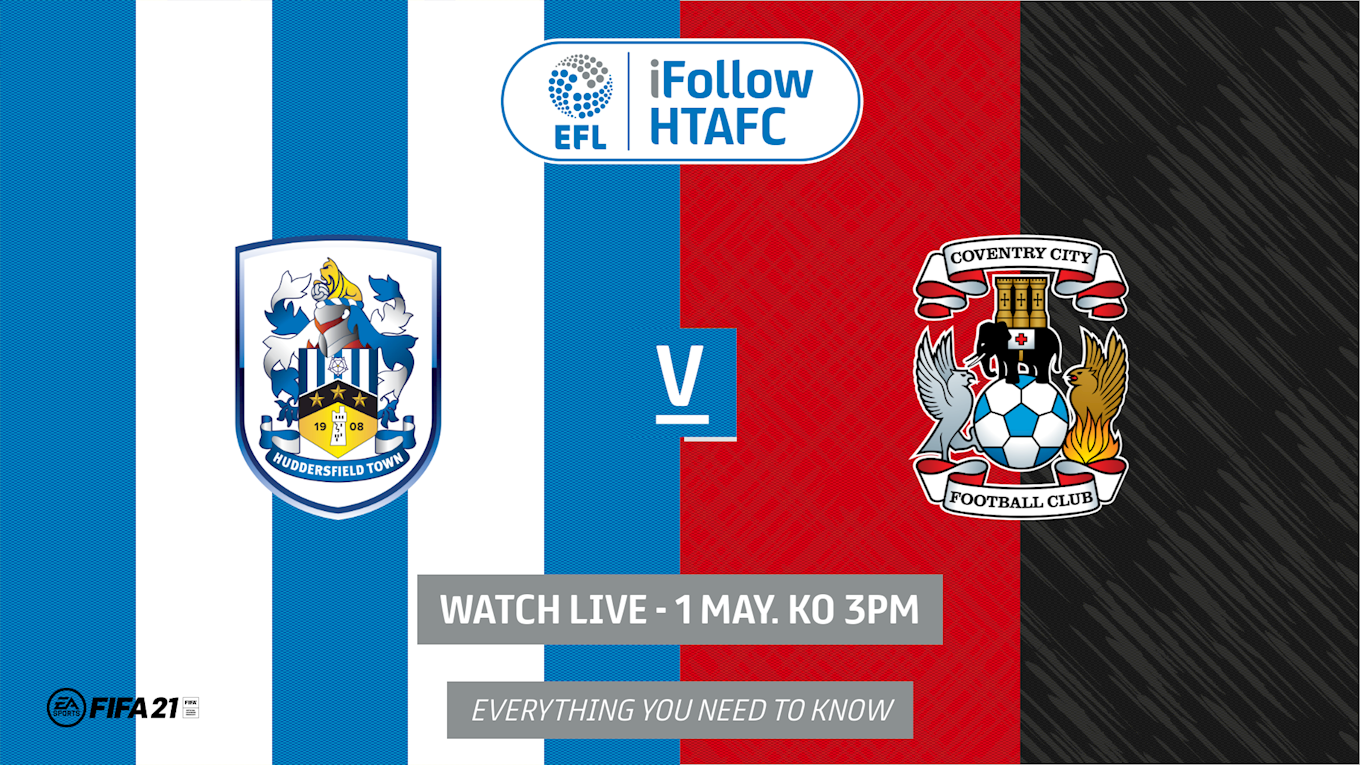 HOW TO WATCH COVENTRY CITY (H) - News - Huddersfield Town